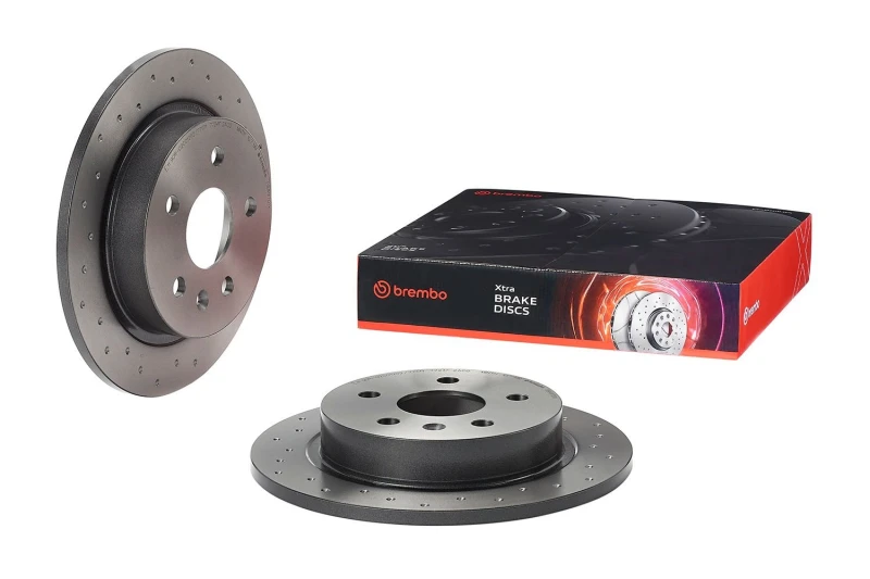 Image of BREMBO Brake disc BREMBO 08.A970.1X