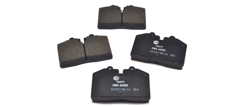 Image of HELLA Brake pad set HELLA 8DB 355 006-351