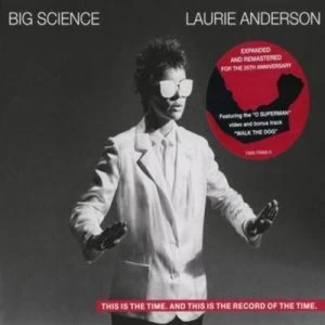 image of Big Science remastered 25th Anniversary Edition by Laurie Anderson CD Album