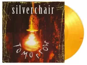 Image of Silverchair Tomorrow - Flaming Coloured Vinyl #1 2022 UK 12" vinyl MOV12039