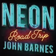 Image of neon road trip