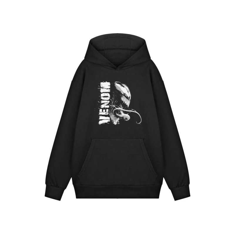 Image of Marvel Hoodie Black