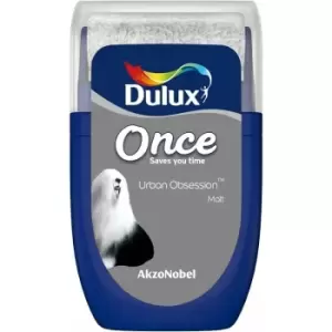 Image of Dulux Once Urban Obsession Matt Emulsion Paint 30ml