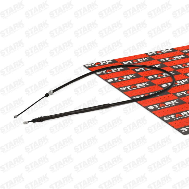 Image of STARK SKCPB-1050036 Brake Cable Left Rear, 1505/1233mm Cable,parking brake (124)