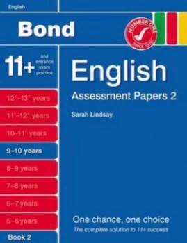 Image of Bond Assessment Papers English 9-10 Yrs Book 2 by Sarah Lindsay Paperback