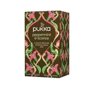 image of Pukka Peppermint and Liquorice Tea Pack of 20 P5041