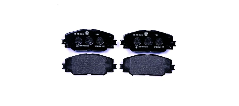Image of HELLA Brake pad set HELLA 8DB 355 006-861