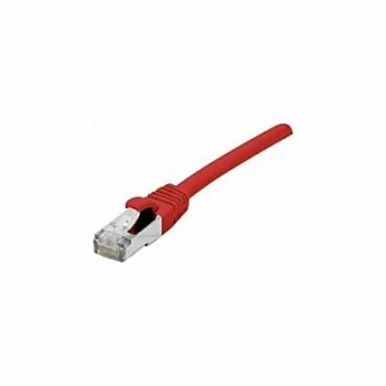 Patch Cord RJ45 CAT.6a F/UTP LSZH Snagless Red - 1 M Full Copper