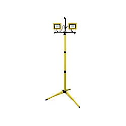 image of Faithfull Power Plus SMD LED Twin Tripod Site Light 60W 2 x 2700 Lumens 240V