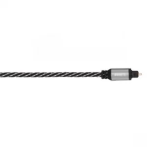 Image of Avinity Audio Optical Fibre Cable, ODT plug (Toslink), fabric, 1.5 m