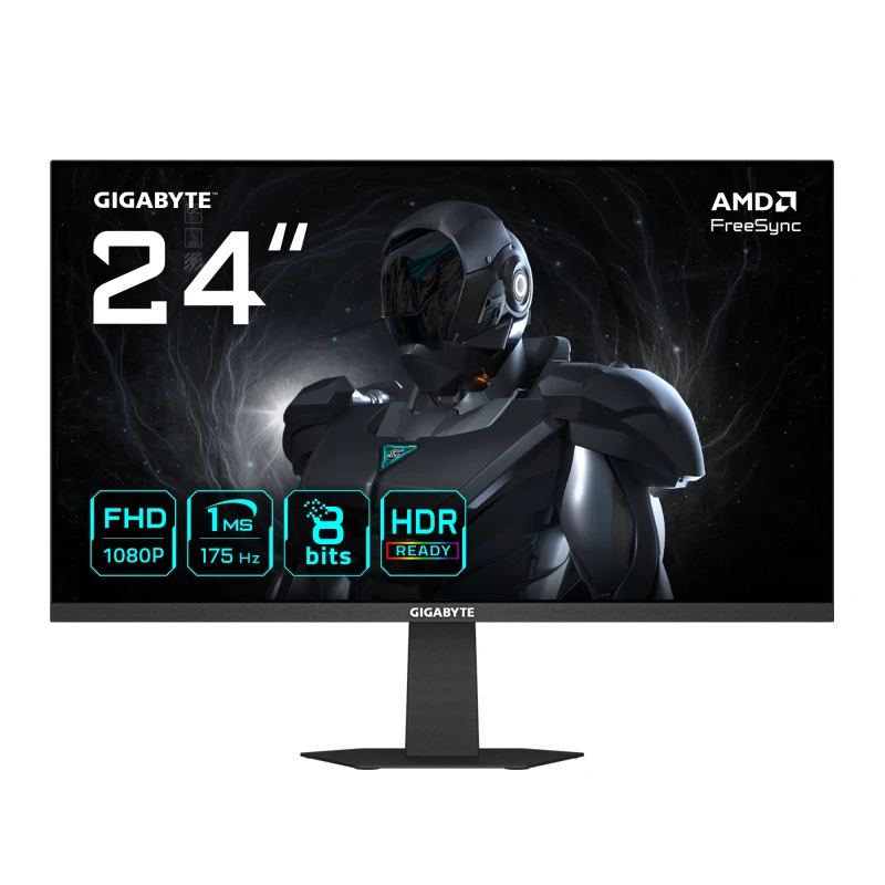 Image of Gigabyte GS24F14A 24Full HD Gaming Monitor - 1920 x 1080. 175Hz. 1ms. 40