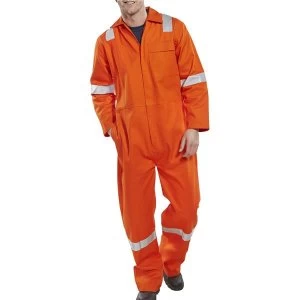 image of Click Fireretardant 46 Nordic Design Boiler suit Orange