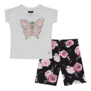 Image of Firetrap BoyF T Shirt Set Infant Girls - White