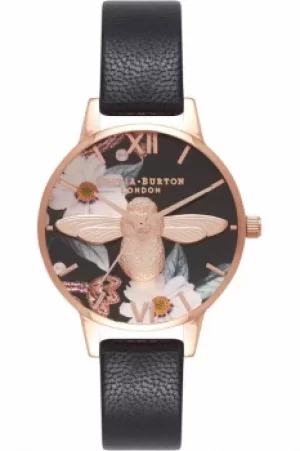 Image of Ladies Olivia Burton Bejewelled Florals Watch OB16BF05
