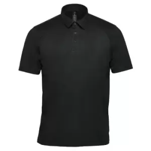 image of Stormtech Mens Milano Sports Polo Shirt (L) (Black)