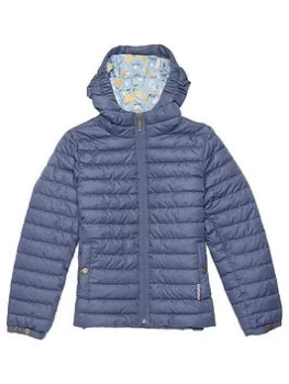 Barbour Girls Cranmoor Quilt Jacket - Navy, Size 6-7 Years, Women