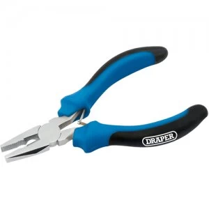 Image of Draper Soft Grip Flat Nose Mini Pliers