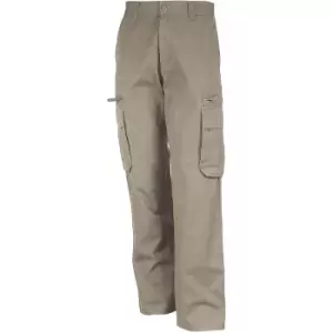 image of Kariban Spaso Heavy Canvas Workwear Trouser / Pants (S) (Beige) - Beige