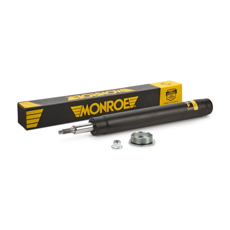 Image of MONROE MR258 Shock absorber MONROE Original Oil Pressure, Twin-Tube, Suspension Strut Insert, Top pin Shock Absorber (854)