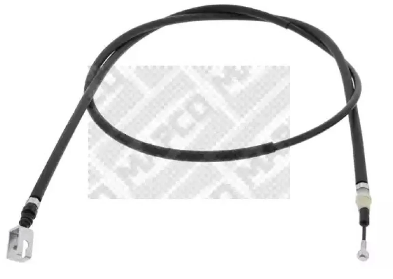Image of MAPCO 5071 Brake Cable Right Rear, 2360mm Cable,parking brake (124)