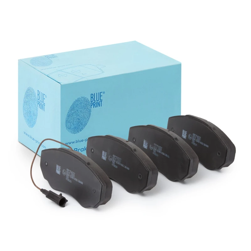 Image of Blue PRINT Brake pad set Blue PRINT ADP154222