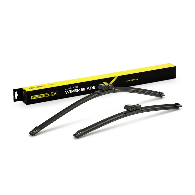 Image of RIDEX PLUS 298W0288P Wiper blade Front, Flat wiper blade, 450mm Wiper Blade (298)