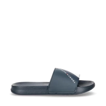 image of Tommy Hilfiger Flag Sliders Junior Boys - Blue