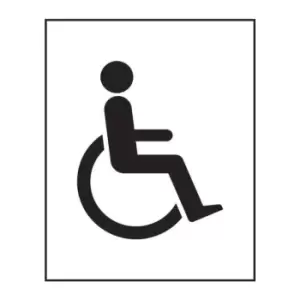 Image of Disabled Symbol - Sav (125 x 200mm)