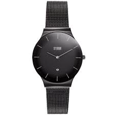 image of Black STORM MINI XENU SLATE' Fashion Watch - 47470/SL