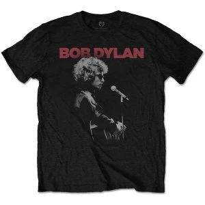 Image of Bob Dylan - Sound Check Mens Large T-Shirt - Black