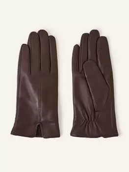 Image of Accessorize Touchphone Luxe Leather, Brown, Size M/L, Women
