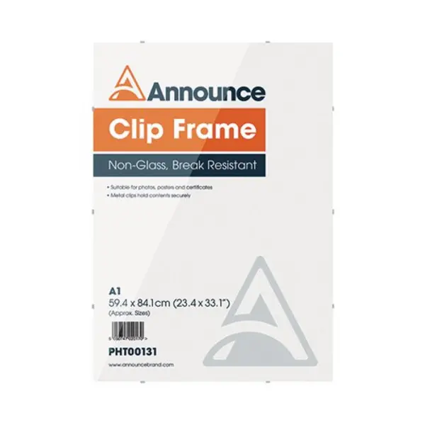 Announce Announce Metal Clip Frame A1 PHT00131 PHT00131