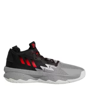 Image of Adidas Performance Dame 8, Grethr/Red/Cblack, size: 11+, Male, Basketball Performance Low, HR1558
