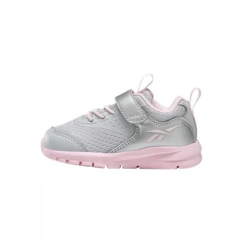 Image of Reebok Rush Runner 4 Shoes - Light Solid Grey / Silver Meta