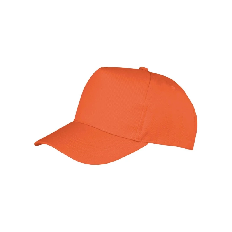Image of Result Womens Plain Orange Cap Orange Female One Size