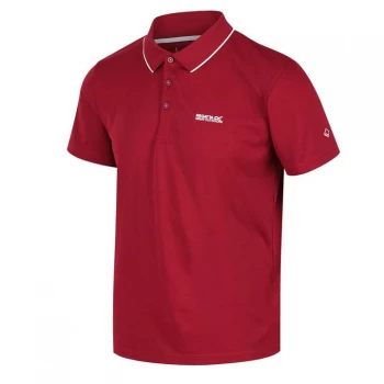 image of Regatta Maverick V Quick Drying Polo Shirt - Delhi Red