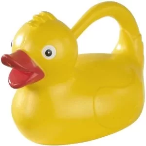 Image of Active Yellow Plastic Watering Can 1.5L
