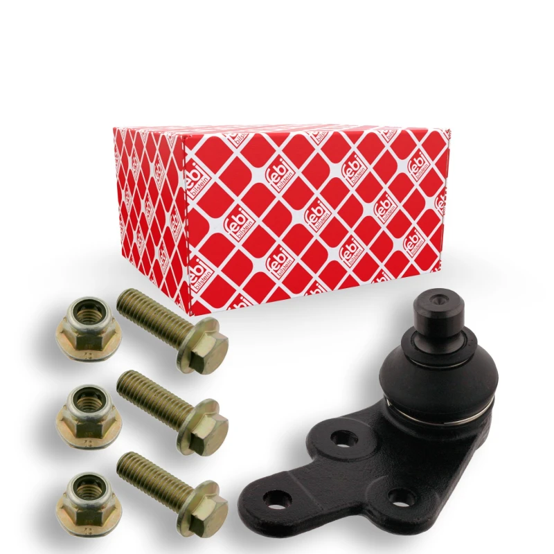 Image of FEBI BILSTEIN 32092 Ball joint Lower, with fastening/mounting material Support-/Steering Link (2462)
