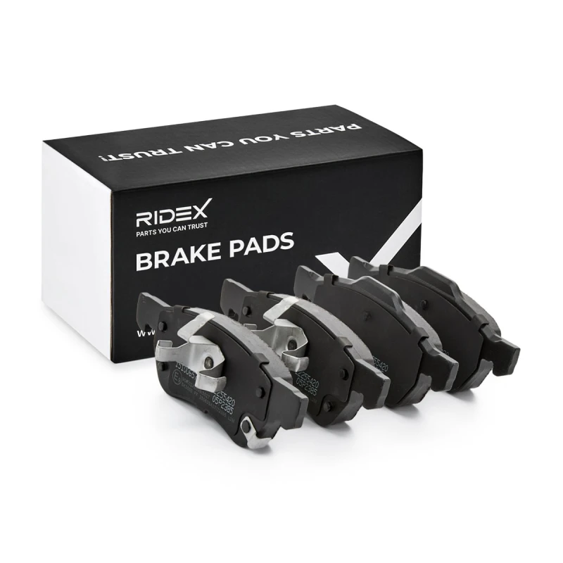 Image of RIDEX Brake pad set RIDEX 402B2172