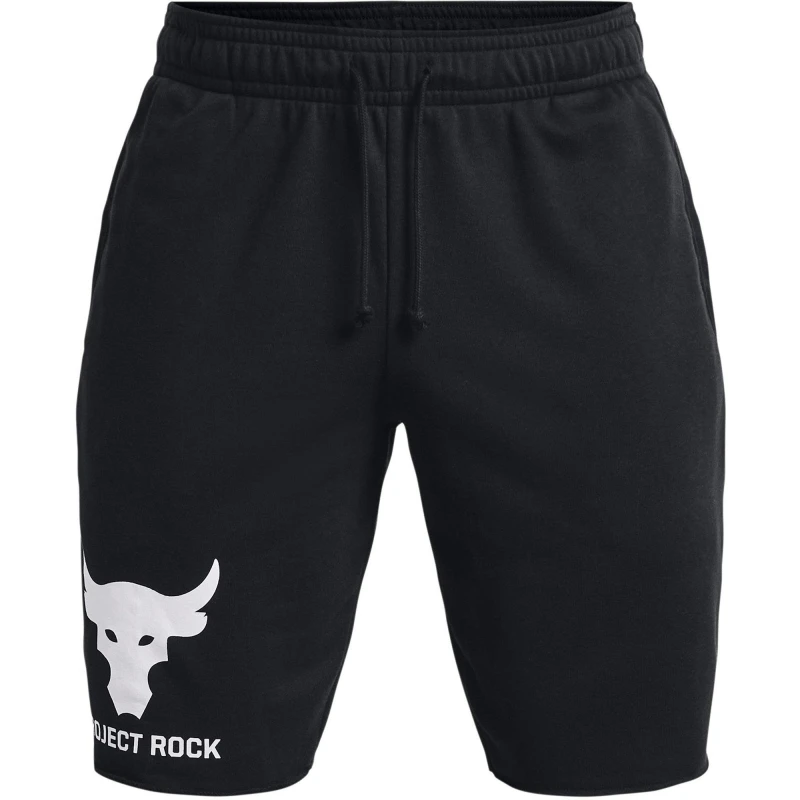 Image of Under Armour Armour Pjt Rck Trry Tri Sts Fam Gym Short Mens - Black S