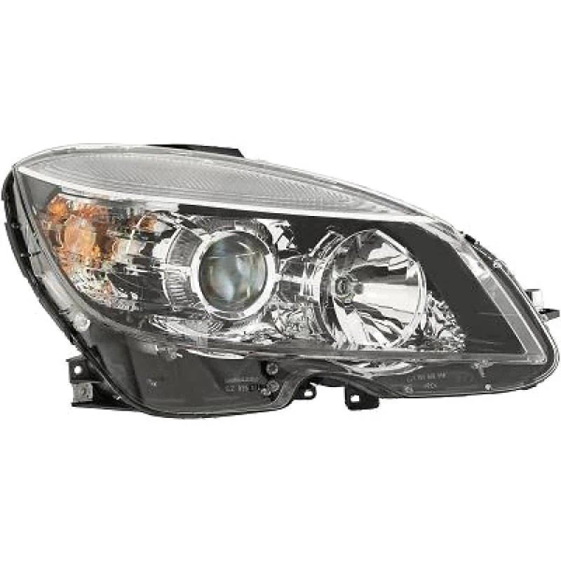 Image of DIEDERICHS 1671882 Headlights Priority Parts H7/H7, Right, with motor for headlamp levelling Headlight (259)