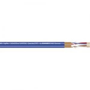 image of Microphone cable 2 x 2 x 0.22 mm2 Blue Sommer Cable