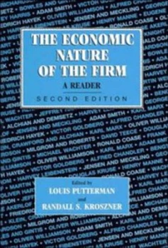 Image of The Economic Nature of the Firm by Louis Putterman Paperback