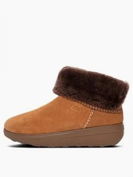 Image of FitFlop Mukluk Calf Boot - Chestnut, Size 8, Women