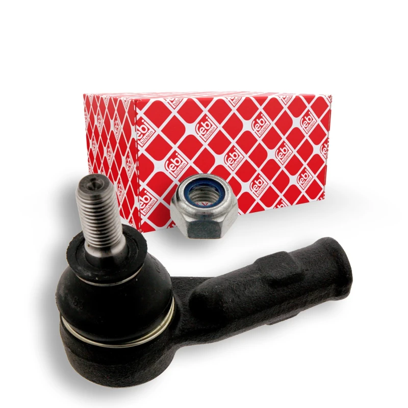 Image of FEBI BILSTEIN 14322 Track rod end OE Turbo NEW, Front Axle Left Tie Rod End (914)