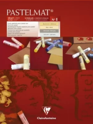 Image of Pastelmad Pad No. 1 30x40cm 12sh 360gsm 4 Shades 96018C