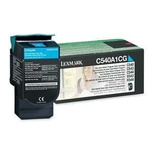 Image of Lexmark C540A1CG Cyan Laser Toner Ink Cartridge