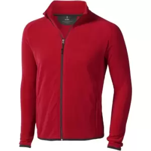 Image of Elevate Mens Brossard Micro Fleece (L) (Red)
