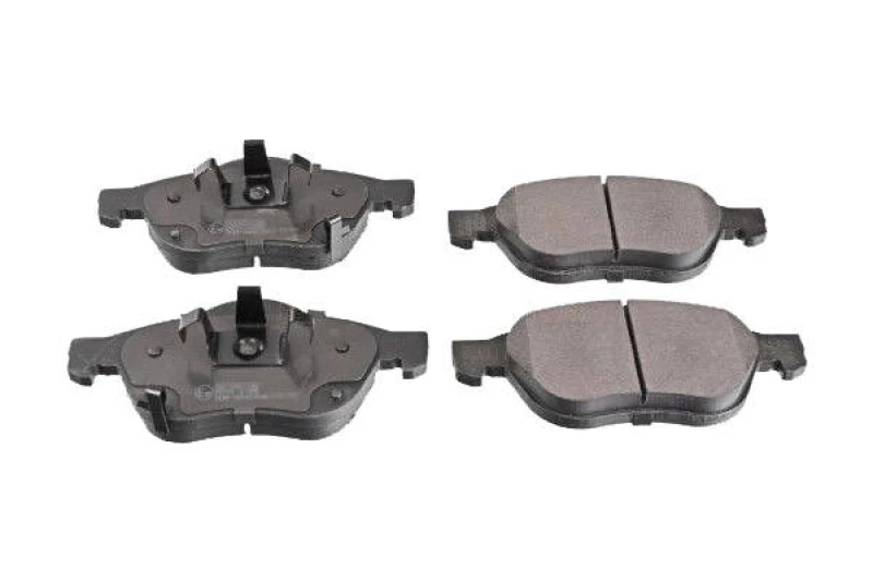 Image of SWAG 33 10 5206 Brake pad set Front Axle, with acoustic wear warning, with piston clip Brake Pad Set,disc brake (402)