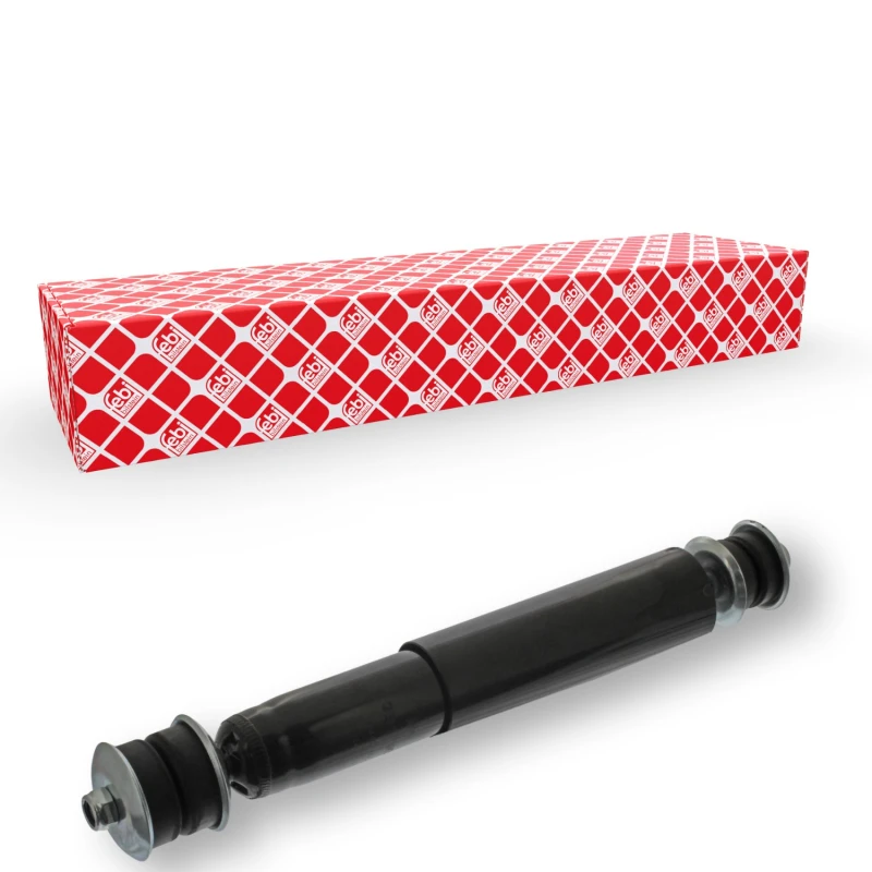 Image of FEBI BILSTEIN 20417 Shock absorber Rear Axle, Oil Pressure, Telescopic Shock Absorber, Bottom Pin Shock Absorber (854)